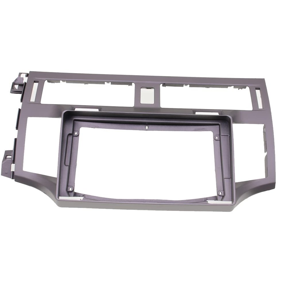 EIDRAN Car Stereo Radio Fascia Panel Frame Compatible With TOYOTA AVALON 2006-2010 9 inch Silver