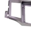 EIDRAN Car Stereo Radio Fascia Panel Frame Compatible With TOYOTA AVALON 2006-2010 9 inch Silver view 3