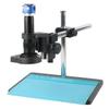 BAHCCE Lab Microscope Slides 12MP 1080P Freely Adjustable Stand Video Industrial Microscope 180X 300X Zoom Lens Microscope Parts (Color : C, Size : 120X) view 1
