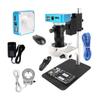 BAHCCE Lab Microscope Slides Industrial Digital Video Microscope Camera Zoom 130X C-Mount Lens with Ring Light Microscope Parts (Color : 48MP HDMI B) view 1