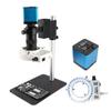 BAHCCE Lab Microscope Slides Digital Microscope Set 130X C Mount 4K 48MP HDMI USB 60FPS Industrial Camera with Led Light Microscope Parts (Color : SC5-16MP VGA Set) view 1