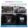 ZWNAV Android 9 Tesla Car Stereo for Volkswagen T6 2016-2019, Car GPS Navigation Head Unit, Bluetooth, Carplay view 2