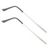 iplusmile Metal Glasses Replacement Arms 5.5 Inch Eyeglass Temple Legs for Sunglasses and Eyeglasses Repair Durable Lightweight Silver Pair view 1