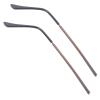 iplusmile Glasses Replacement Arms 1 Pair Metal Glasses Replacement Temples - Universal Eyeglasses Arms Legs for Eyeglass Repair Kit - Brown, Glasses Temples Width: 2.0mm view 1