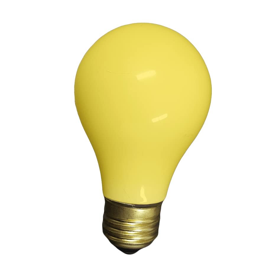 Nevertheless Light Safe Darkroom Bulb - Yellow Bulb - for Screen Printing - Dark Room Light - Screen Printing Supplies
