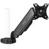 VIVO Universal Full Motion Pneumatic Pole Mount Arm for 17 to 32 inch Monitor Screen, 75mm and 100mm VESA Plate, Black, MOUNT-POLE05A view 1