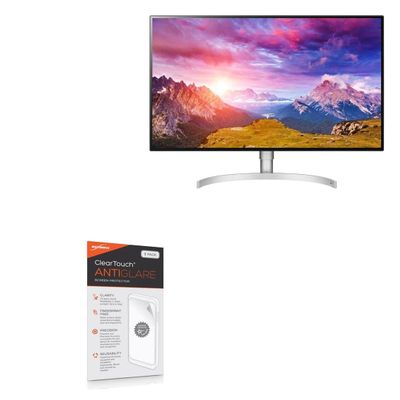 BoxWave Screen Protector Compatible with LG 32 Monitor (32BN50U) - ClearTouch Anti-Glare (2-Pack), Anti-Fingerprint Matte Film Skin