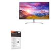 BoxWave Screen Protector Compatible with LG 32 Monitor (32BN50U) - ClearTouch Anti-Glare (2-Pack), Anti-Fingerprint Matte Film Skin view 1
