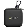 AGOZ Carrying Pouch for Beats Fit Pro Charging Case  TWS True Wireless Noise Cancelling Earbuds Headsets, Extra Mesh Pocket for Cables and Eartips, Cover Protector (Black) view 1