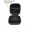 AGOZ Carrying Pouch for Beats Fit Pro Charging Case  TWS True Wireless Noise Cancelling Earbuds Headsets, Extra Mesh Pocket for Cables and Eartips, Cover Protector (Black) view 4