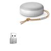 BoxWave Adapter Compatible with Bang & Olufsen Beosound A1 (2nd Gen) - USB-A to C PortChanger (5-Pack), Type-C OTG Convert Charging Data Adapter - Metallic Silver view 1