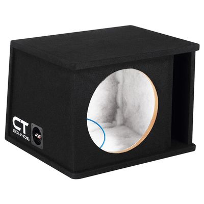 CT Sounds CT1X12 Single 12 Kerf Port Universal-Fit Car Subwoofer Box