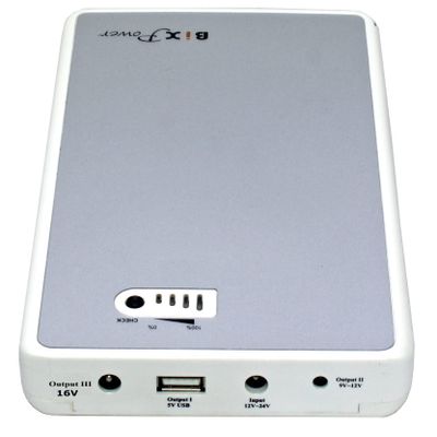 BiXPower 16V High Capacity (96Wh) Rechargeable Battery Pack with 5V USB Port - BP90-16V