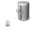 BoxWave Adapter Compatible with Bang & Olufsen Beosound Explore - USB-A to C PortChanger (5-Pack), Type-C OTG Convert Charging Data Adapter - Metallic Silver view 1