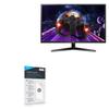 BoxWave Screen Protector Compatible with LG 32 Monitor (32MP60G) - ClearTouch Crystal (2-Pack), HD Film Skin - Shields from Scratches view 1