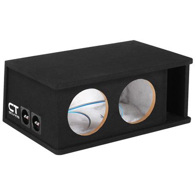 CT Sounds CT2X8 Dual 8 Kerf Port Universal-Fit Car Subwoofer Box