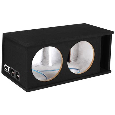 CT Sounds CT2X12 Dual 12 Kerf Port Universal-Fit Car Subwoofer Box