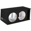 CT Sounds CT2X12 Dual 12 Kerf Port Universal-Fit Car Subwoofer Box view 1