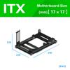 Aluminum Bracket PC Case Test Bench Open Air Computer Case for ITX Motherboard DIY Bare Frame ITX Chassis Support Intel AMD Graphics Card view 2