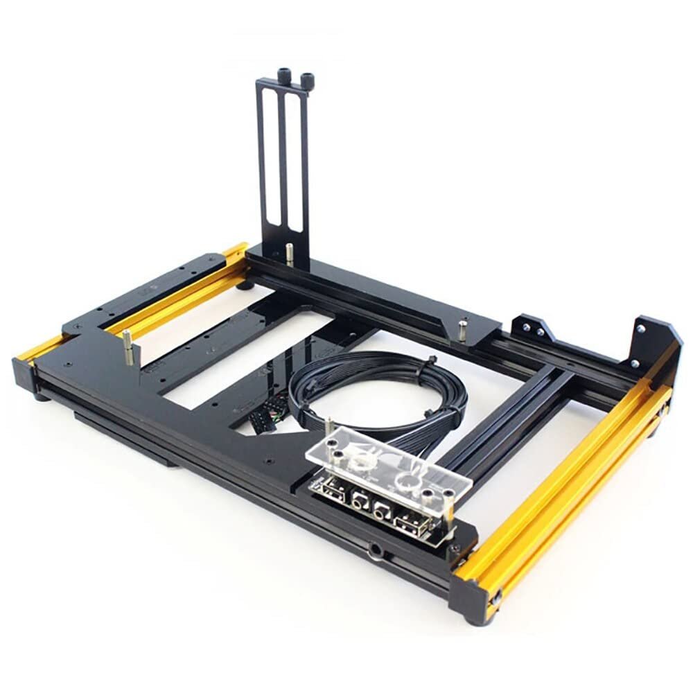 Aluminum Bracket PC Case Test Bench Open Air Computer Case for MATX Motherboard DIY Bare Frame ITX MATX Chassis Support Intel AMD Graphics Card