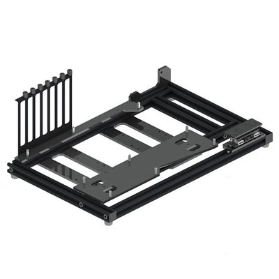 Aluminum Bracket PC Case Test Bench Open Air Computer Case for ATX Motherboard DIY Bare Frame ATX MATX ITX Chassis Support Intel AMD Graphics Card