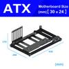 Aluminum Bracket PC Case Test Bench Open Air Computer Case for ATX Motherboard DIY Bare Frame ATX MATX ITX Chassis Support Intel AMD Graphics Card view 2