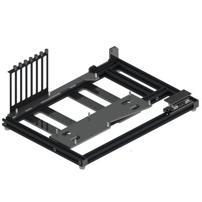 Aluminum Bracket PC Case Test Bench Open Air Computer Case for EATX Motherboard DIY Bare Frame EATX ATX MATX ITX Chassis Support Intel AMD Graphics Card