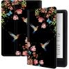 Hummingbird Floral Sakura Case 6" All-New Kindle (11th Generation-2024/2022 Release), Shockproof PU Leather Folding Stand Slim Case with Auto Sleep/Wake for Kindle 11th 2022 view 1