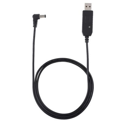 Pilipane USB Charger Cable, 10V Transformer for Baofeng UV-5R/UV-82/BF-F8HP/UV-82HP/UV-9R Plus Walkie Talkie, USB to DC Power Cord