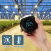 Light Meter Digital Illuminance Meter Handheld Ambient Measurer with 360 Detector, Measurer with Range up to 200,000 lux with LCD Display, Light Meter for Factories, Warehouses, Offices view 4