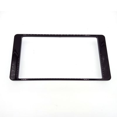 CAFOCO 2DIN Car Player Frame fits for Mitsubishi Outlander 2014 Car Stereo Kit DVD Frame Fascia Dash Panel Radio Kit