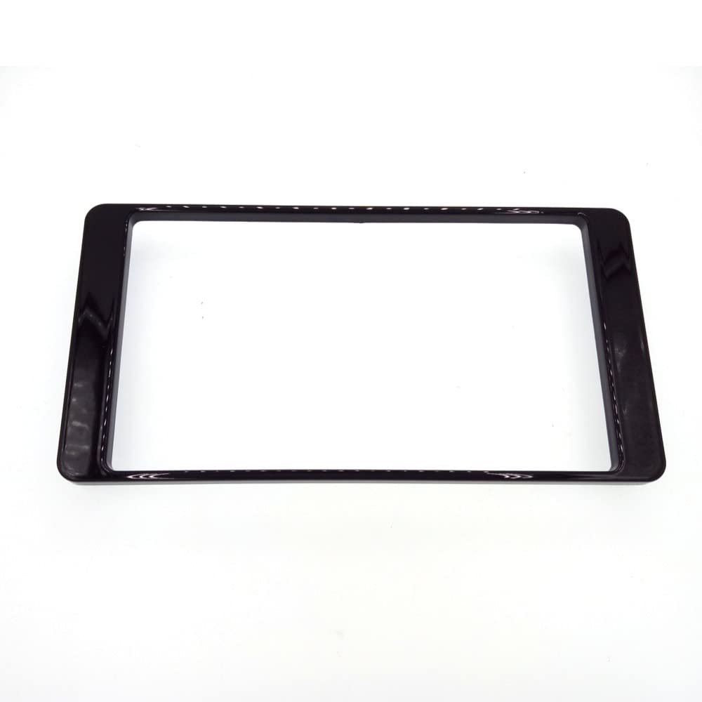 CAFOCO 2DIN Car Player Frame fits for Mitsubishi Outlander 2014 Car Stereo Kit DVD Frame Fascia Dash Panel Radio Kit