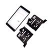 CAFOCO 2DIN Car Player Frame fits for Mitsubishi Outlander 2014 Car Stereo Kit DVD Frame Fascia Dash Panel Radio Kit view 3
