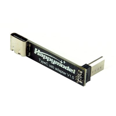 HAPPYMODEL Drone USB Adapter Board Extension Board Micro USB to USB C Compatible with Cinewhoop Drone Extend USB Connector
