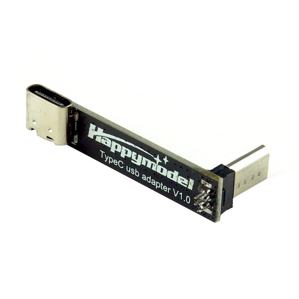 HAPPYMODEL Drone USB Adapter Board Extension Board Micro USB to USB C Compatible with Cinewhoop Drone Extend USB Connector