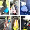 Pmsanzay Universal Over The Seat Hard Hat Rack,Hard Hat Holder Back Seat Hanger Headrest Hook - Strong & Flexible - Simple, Easy to Bend into the Needed Shape and Holds Hard hat and Vest with Ease. view 4