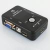 1x USB 2 Ports KVM Switch Device, 1920x1440 Resolution 500MHZ Bandwith Switch Box for Mouse Keyboard Monitor Sharing 2 Computer PC 2 Ports view 3