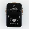 1x USB 2 Ports KVM Switch Device, 1920x1440 Resolution 500MHZ Bandwith Switch Box for Mouse Keyboard Monitor Sharing 2 Computer PC 2 Ports view 4