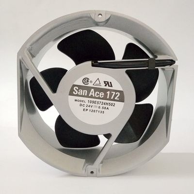 109E5724H502 DC24V 0.58A 17251 172mm 3-Wire Cooling Fan