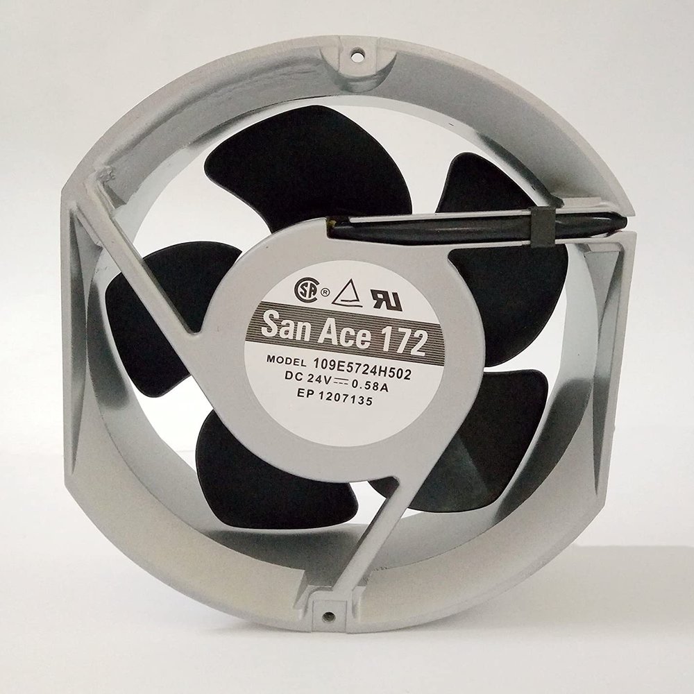 109E5724H502 DC24V 0.58A 17251 172mm 3-Wire Cooling Fan