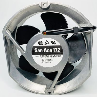 109E5712V5Y03 DC12V 2.3A 17251 172mm 4-Wire Cooling Fan