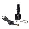HYSHIKRA Stainless Stell Antenna Spring, Heavy Duty Antenna Mount with 5meter RG58 Coax Cable and L Shape Fender Bracket for Motorola Kenwood Yaesu Mobile Radio view 1