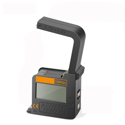 1 * 168Max Digital Lithium Battery Tester, Diagnostic Volt Checker for AAA AA C D 9V 1.5V Button Cell Battery BT-168