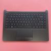 LTPRPTS Replacement Laptop Upper Case Palmrest Backlit Keyboard Touchpad Assembly Part for HP 14-CF 14Z-DK 14S-CF 14S-DK 14-DF L24817-001 Black view 3