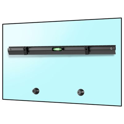 No Stud TV Wall Mount Bracket for 32-75 inch TVs, Sturdy No Drill Drywall TV Mount Up to 150 Lbs, Slim Studless TVs Wall Mount with Max Vesa 600x400mm - Easy Install with Bubble Level
