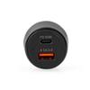 NEDIS Auto-Ladegert 65 W 2.0 3.0 3.25 A - Anzahl der Ausgnge: 2, Port Type: USB-A/USB-C, Automatische Spannungs view 1