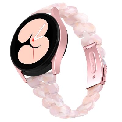 Resin Band Compatible with Amazfit GTS 4/GTR Mini/GTS 4 Mini/GTS 3/GTS 2 Mini/GTS 4 Mini Bands, 20mm Wrist Strap Replacement Adjustable Band for Amazfit Bip 3/Bip 3 Pro/Bip U Pro/Bip U Smartwatch Accessories (pink)