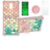 jioeuinly Mint Mist Mm5414g Case Compatible with Mint Mist Mm5414g Phone Case Cover [with Tempered Glass Screen Protector][Hard PC + Soft Silicone][Gold Glitter+Luminous] JSF-YL view 1