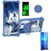 jioeuinly Jitterbug Smart 3 Case Compatible with Lively Smart Phone Case for TCL A2X Case A508DL Cover [with Tempered Glass Screen Protector][Hard PC + Soft Silicone][Luminous Effect] YGL-LAN view 1