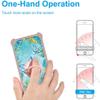jioeuinly Sky Device Elite P55 Case Compatible with Sky Device Elite P55 Phone Case Cover [with Tempered Glass Screen Protector][Hard PC + Soft Silicone][Gold Glitter+Luminous] JSF-YHD view 4